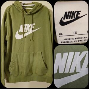 SIZE XL NIKE hoodie Green